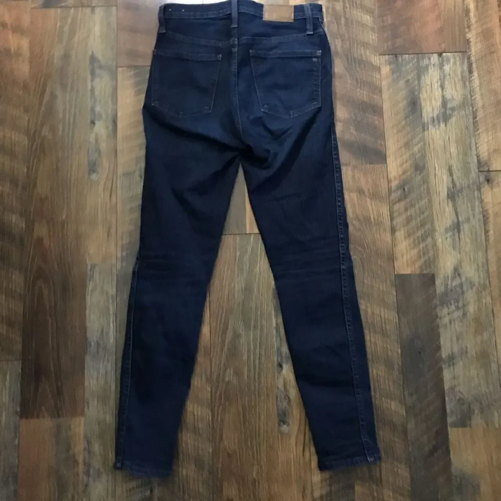Madewell dark wash jeans size 26 skinny inseam 29” denim casual